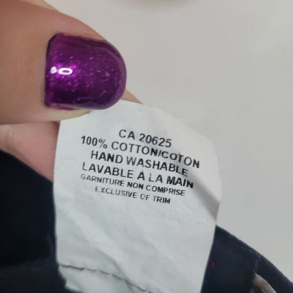 Guess Velvet Classic Black Pants - Picture 10 of 16